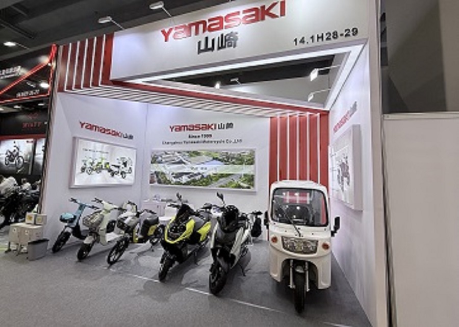 Yamasaki Attends Spring 2026 Canton Fair to Present Motorcycles, E-Scooters & Tricycles