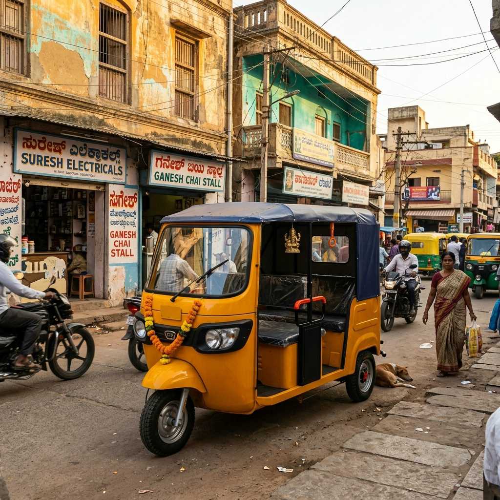 Long Range 6 Seats Electric Tuk Tuk for African Urban Short Distance Commute