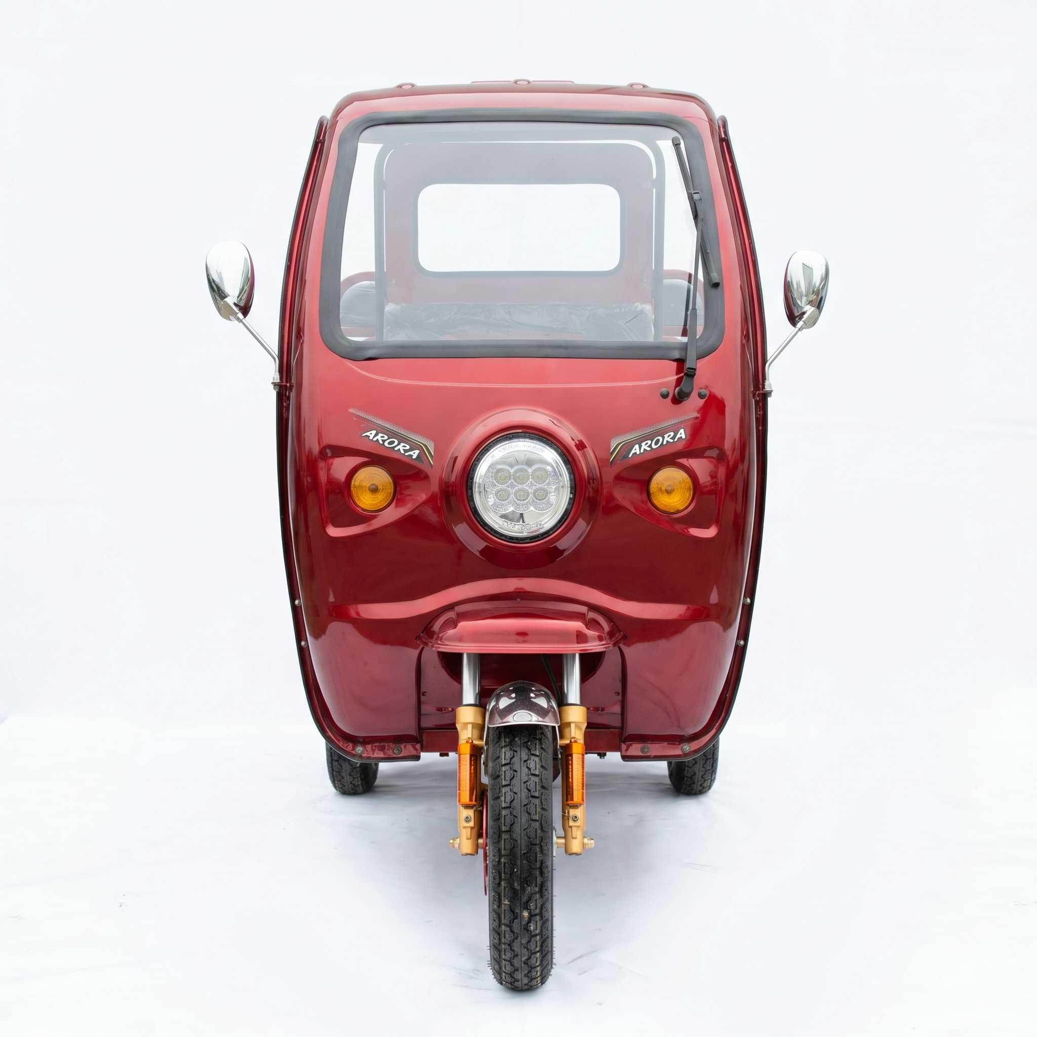 YAMASAKI 3 Trike Petrol Motorcycle Three Wheel Motorised Cargo Tricycle 150cc with EEC Certification