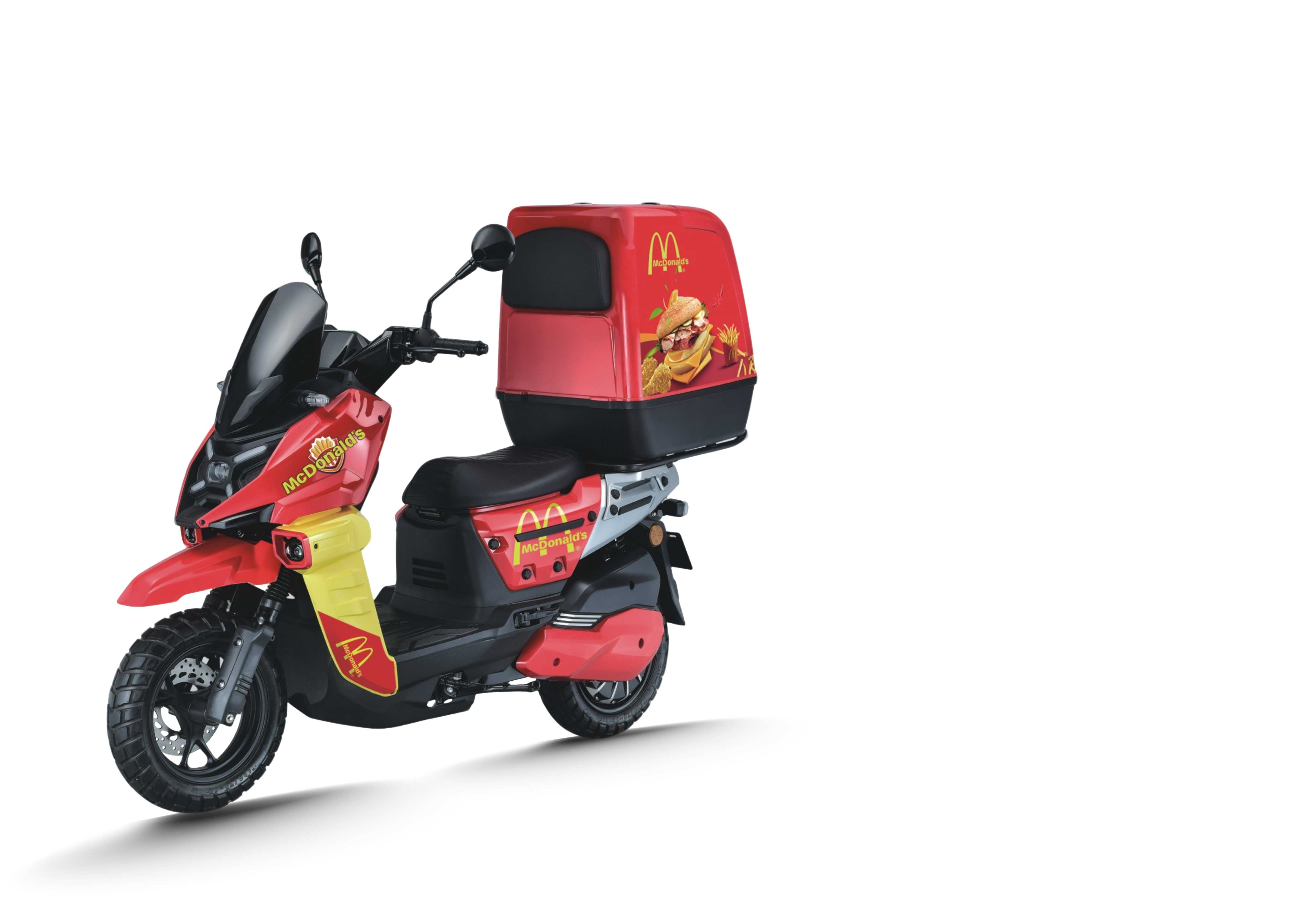 Long Range Fast Speed 2000W 70V30AH Electric Scooter with Delivery Box