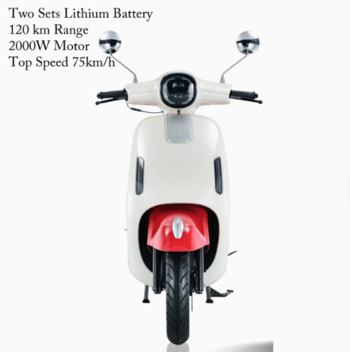 2000W 70V30AH Electric Scooter Electric Motorcycle