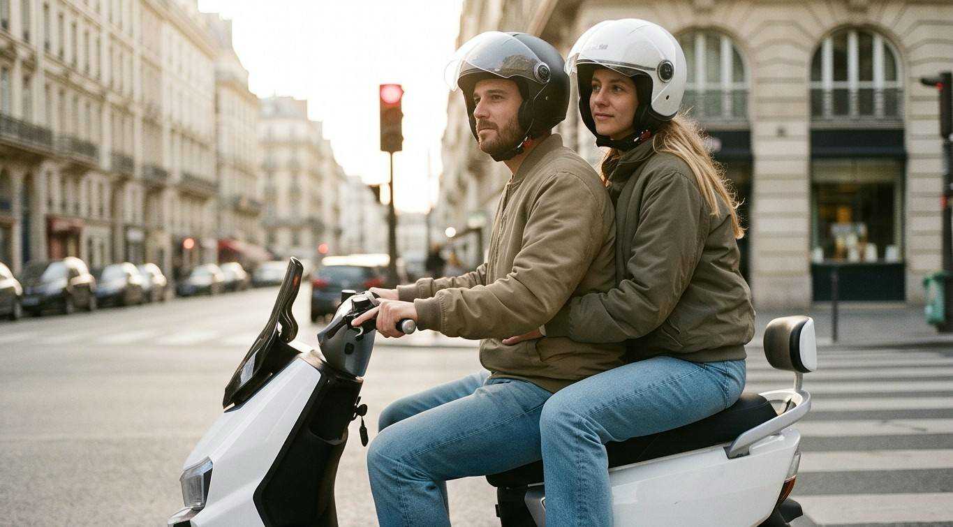 YAMASAKI 60V32AH Lead Acid Battery 1000W Electric Scooter Two-Wheel Scooter
