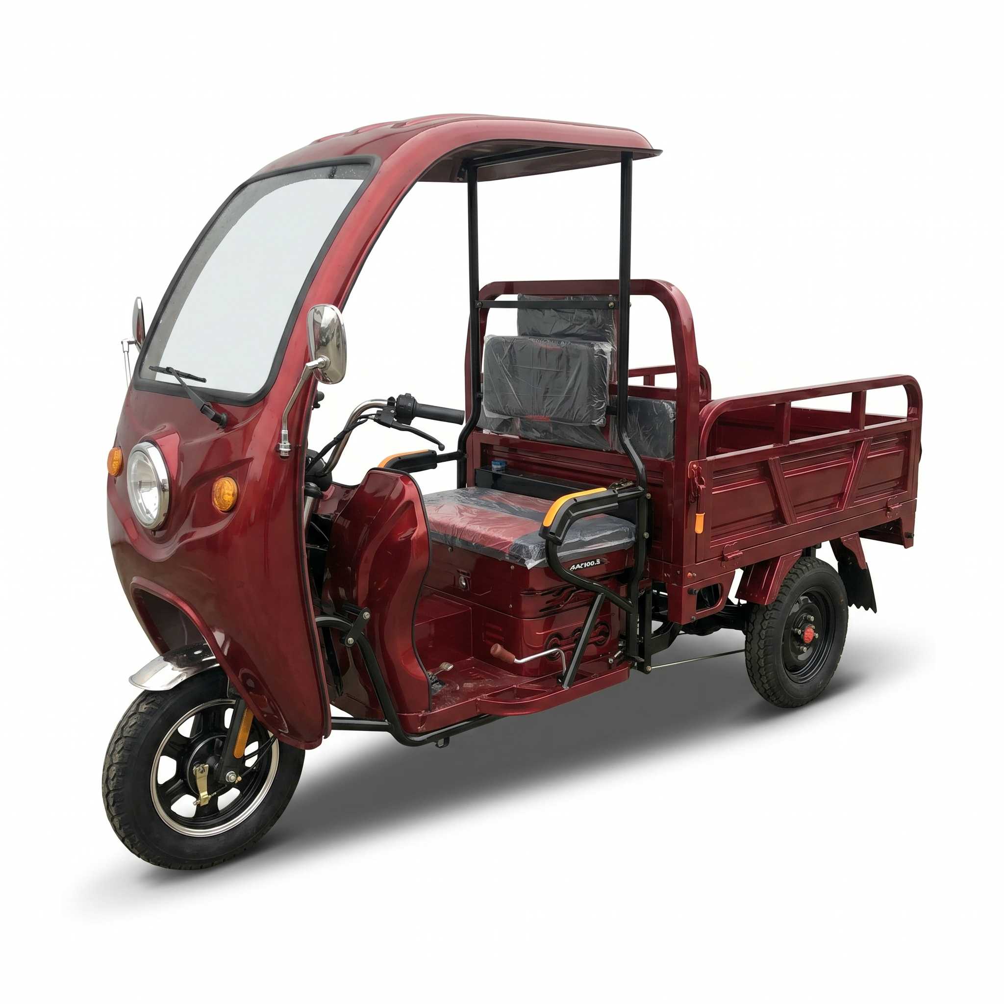 YAMASAKI 3 Trike Petrol Motorcycle Three Wheel Motorised Cargo Tricycle 150cc with EEC Certification