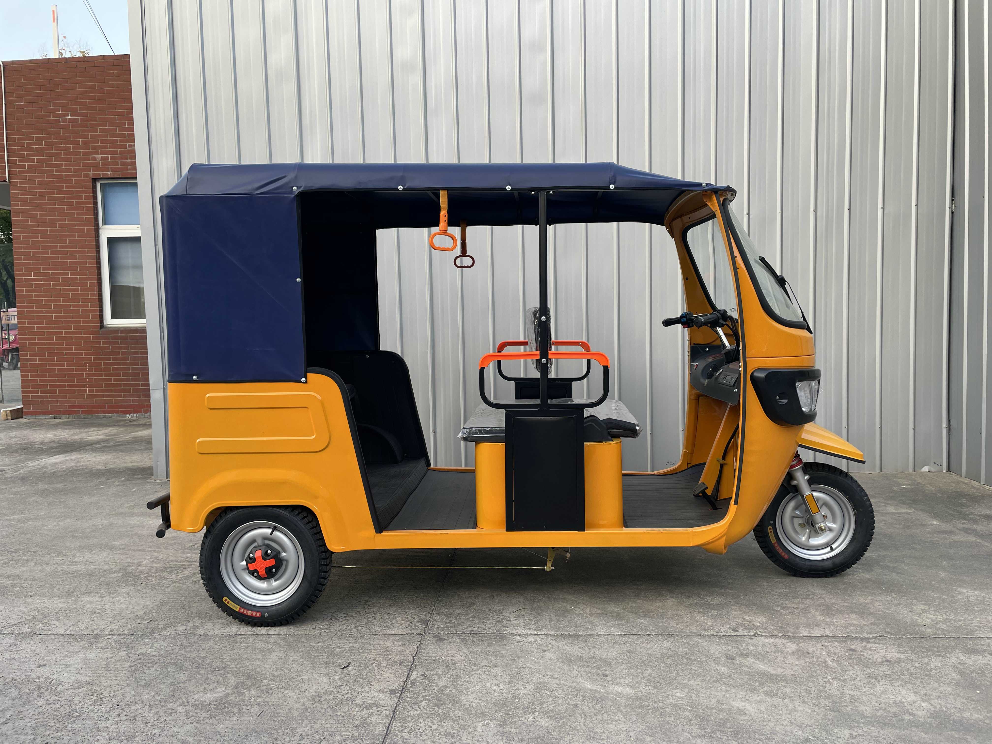 Long Range 6 Seats Electric Tuk Tuk for African Urban Short Distance Commute