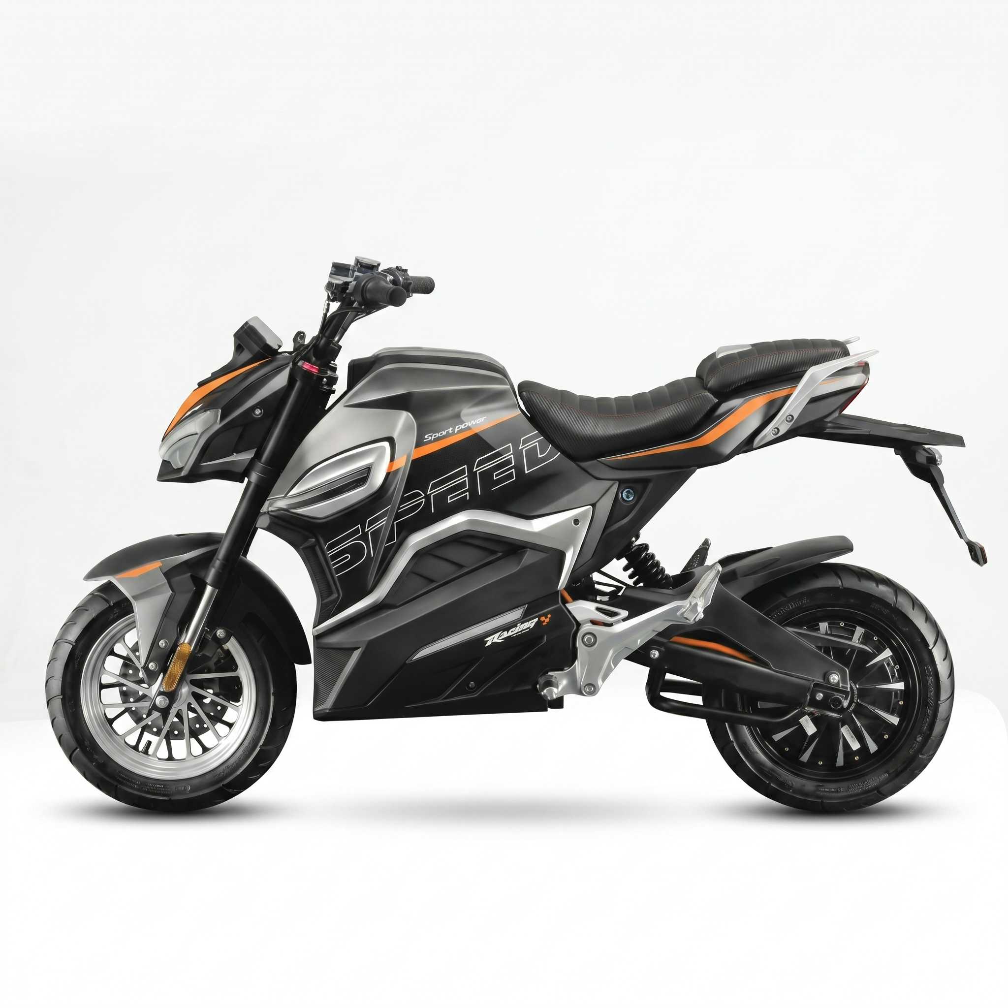 2026 New Model Electric Racing Motorbike 2000W 72V Sporty E-Scooter Electric Motorcycle