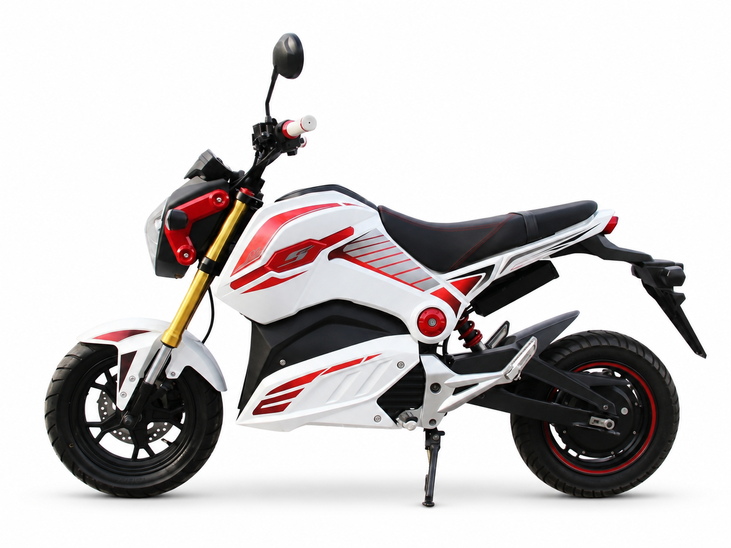 3000W 76V45AH Lithium Motorbike Electric Motorcycle
